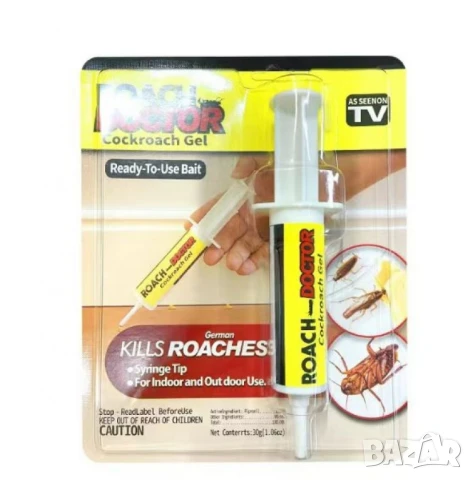 Инсектицид против хлебарки, Roach Doctor, снимка 2 - Други стоки за дома - 50642377