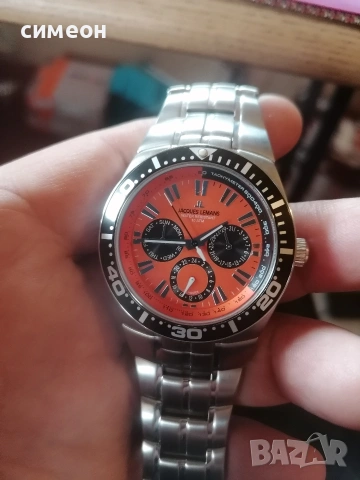 Часовник jagues lemans, снимка 3 - Мъжки - 54015157
