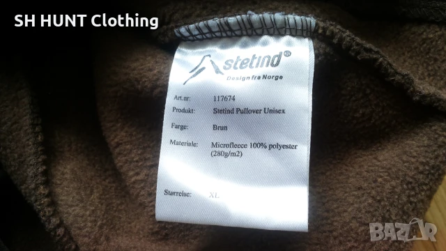 Stetind Design Norge Polar Fleece Sweatshirt размер XL поларен суичър - 1267, снимка 12 - Суичъри - 51109643
