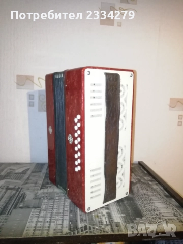 Стар децки акордеон ,,Кьiжачок" сделано в USSR, снимка 7 - Акордеони - 52928990