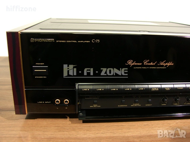 Предусилвател Pioneer c-73 /1, снимка 4 - Ресийвъри, усилватели, смесителни пултове - 54281455