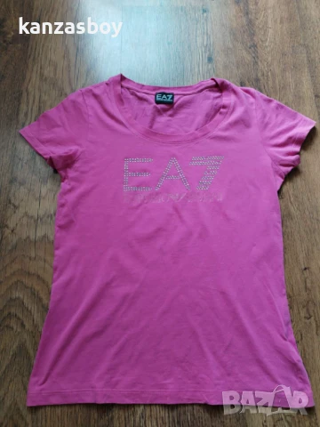 Emporio Armani EA7 - страхотна дамска тениска М , снимка 4 - Тениски - 51031265