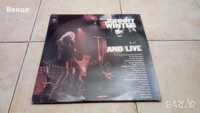 Грамофонни плочи на  JOHNY WINTER-Live  2 LP., снимка 1 - Грамофонни плочи - 35268858