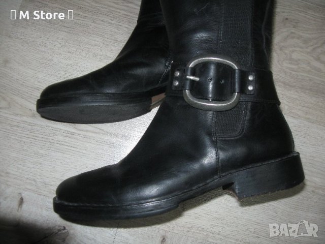 Fossil оригинални дамски ботуши естествена кожа