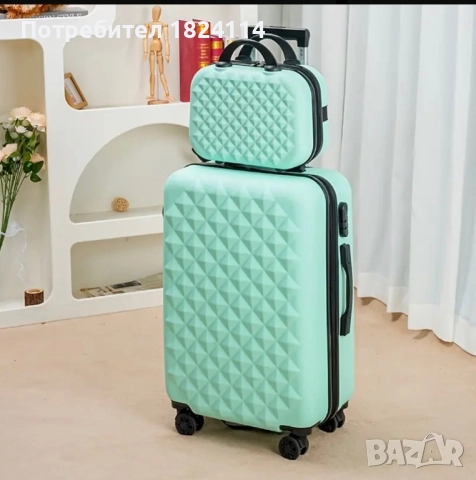 Малък куфар за ръчен багаж, снимка 2 - Куфари - 51483893