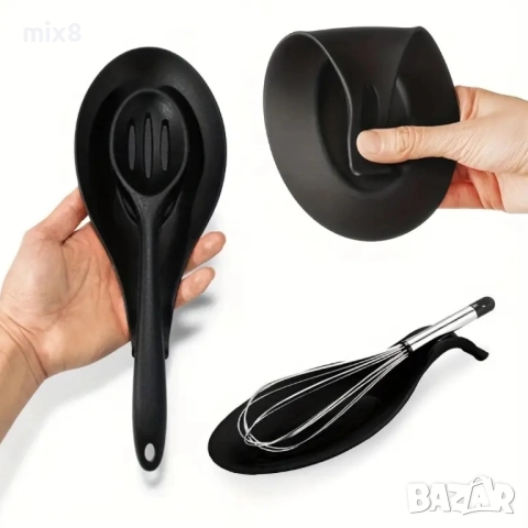 Силиконова подложка за мръсни прибори, снимка 3 - Прибори за хранене, готвене и сервиране - 52255515