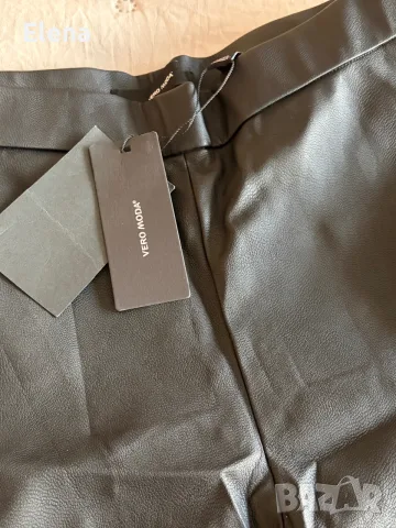 Нов кожен клин Vero moda M размер -20 евро, снимка 2 - Клинове - 56508625