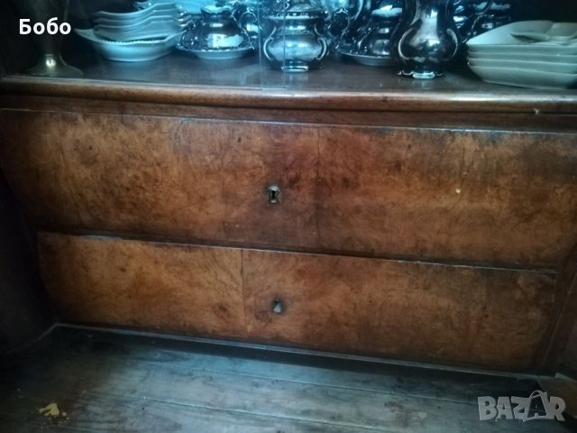  Бюфет - старинен, снимка 6 - Антикварни и старинни предмети - 34168637