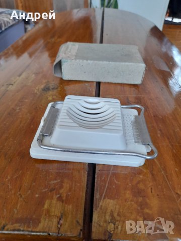 Стар уред за рязане на яйца,яйцерезачка #7, снимка 3 - Антикварни и старинни предмети - 32028403