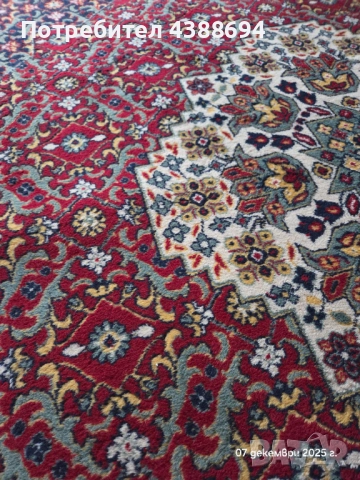 Персийски килим 4 м.  на 3 м., снимка 2 - Килими - 52746633