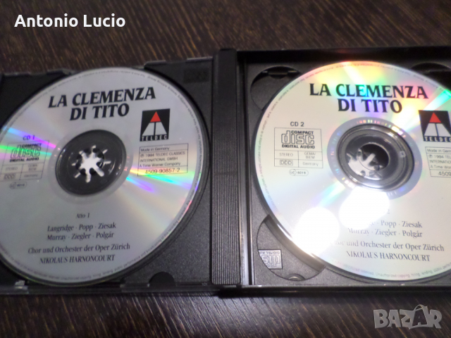 Mozart - La Clemenza di Tito - Nikolaus Harnoncourt, снимка 3 - CD дискове - 36423057