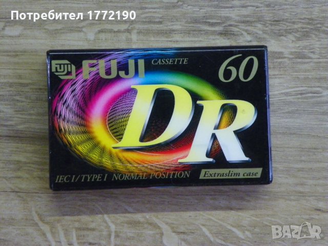 NEW! Аудио касета FUJI cassette DR 60 TYPE I, снимка 3 - Други - 41828448