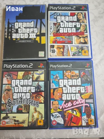 Playstation 2 Плейстейшън2 GTA КОЛЕКЦИЯ