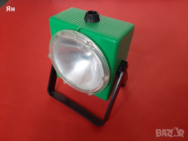  Стар Немски Фенер Прожектор с 2 лампи крушки 
