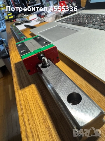 Оригинални линейни релси и каретки Hiwin, снимка 2 - Резервни части за машини - 52856764