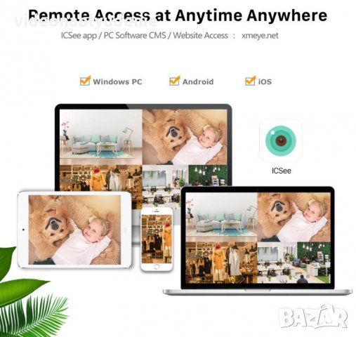 Super Ultra HD 5 MPx IR-CUT 3 АRRAY Метална Водоустойчива H.265 WI-FI IP Камера IP67 Защита mSD Слот, снимка 7 - IP камери - 31250193