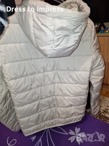 Дамско яке Bershka, М крем, снимка 4 - Якета - 48169853