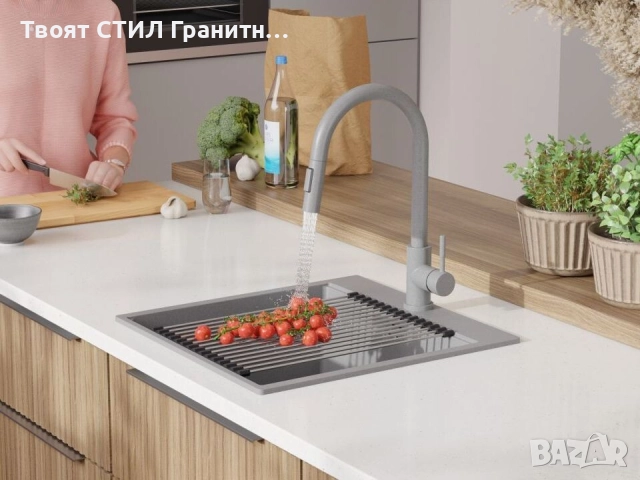 🔥 Промо Оферта – ТОП Модел кухненска мивка Oslo 50 XXL + аксесоари само за 169 Е!, снимка 4 - Мивки - 51497271