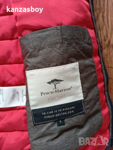 Fynch Hatton Sleeveless Winter Jacket Puffer - мъжки елек р-р L, снимка 8 - Якета - 53915345
