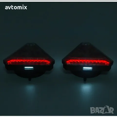 Безжични диодни LED стопове с магнит и вендуза, 12V, неон ефект, снимка 13 - Аксесоари и консумативи - 49812791