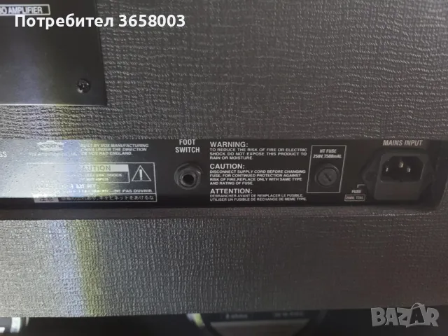 VOX AC30 CC2 2x12 лампов китарен усилвател с кожен калъф, снимка 12 - Китари - 49879989