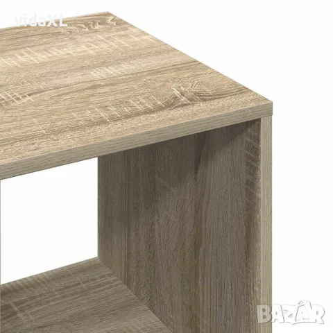 vidaXL Гардероб, дъб сонома, 80x40x110 см, инженерно дърво, снимка 7 - Гардероби - 56147842