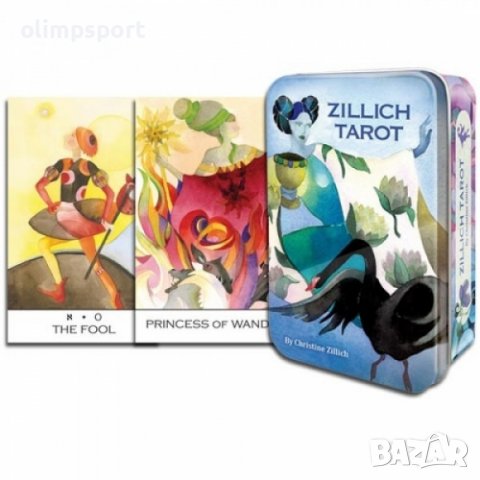 карти таро USG ZILLICH IN BOX нови​ Немският художник - акварелист Christine Zillich , снимка 1 - Карти за игра - 37254722