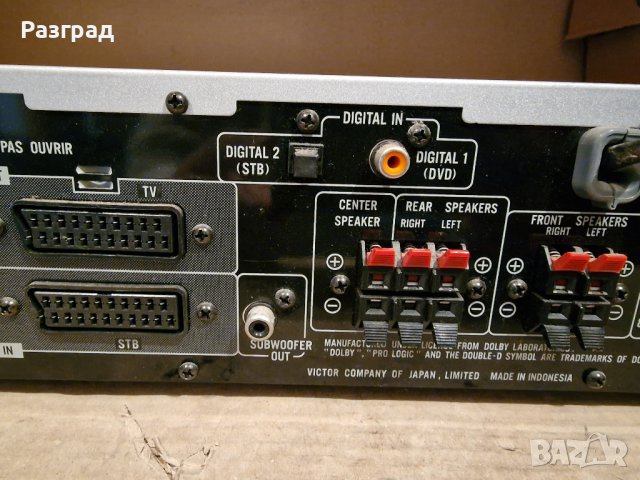 JVC RX-E112RSL RECEIVER, снимка 11 - Ресийвъри, усилватели, смесителни пултове - 38449865