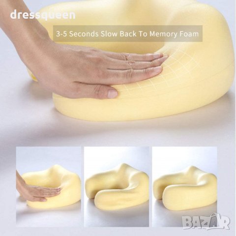 2657 Шиацу масажираща възглавница U образна, снимка 3 - Други стоки за дома - 30531684