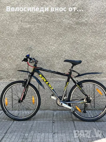 Велосипед колело KELLYS 26 цола 27 скорости всичко е SHIMANO DORE LX много запазено технически Ок , снимка 13 - Велосипеди - 49879107