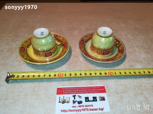 уникални чаши за кафе 2бр 1409211900, снимка 9 - Антикварни и старинни предмети - 34134309
