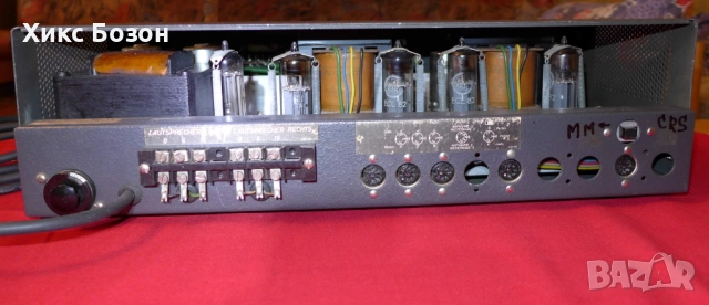 Ненамираем K&H Telewatt VS56 лампов усилвател   1963г.като нов, снимка 4 - Ресийвъри, усилватели, смесителни пултове - 52120007