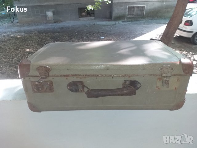 Стар български куфар на фабрика П.Ченгелов - Пловдив