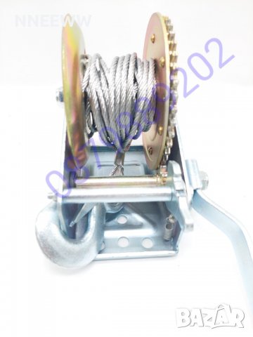 Ръчна лебедка 1200LBS. Ръчна лебедка със стоманено въже., снимка 3 - Аксесоари и консумативи - 24557903