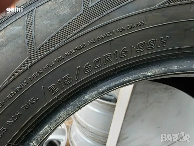 2бр зимни гуми 215/60/16 FALKEN L06591 , снимка 4 - Гуми и джанти - 55852144