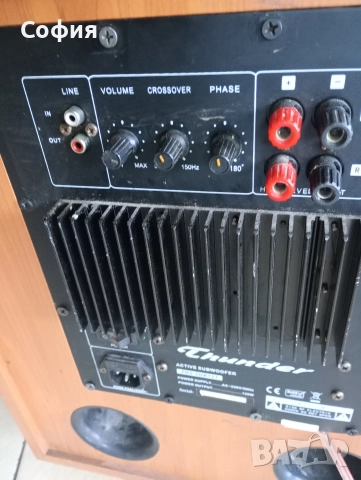 SUBWOOFER ACTIVE SUBWOOFER -15 in., снимка 3 - Тонколони - 52875520