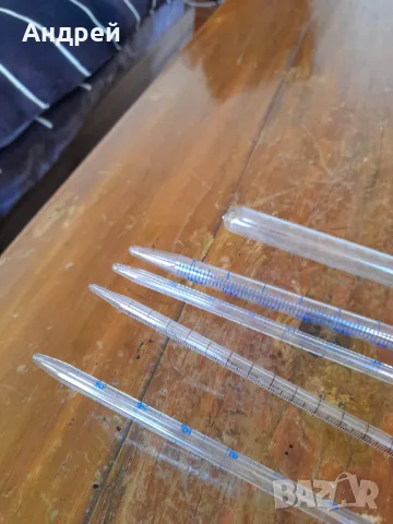 Стари стъклени пипети, снимка 9 - Други ценни предмети - 49131400