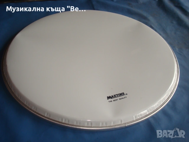 Кожа за 16" том/тъпан (бяла)