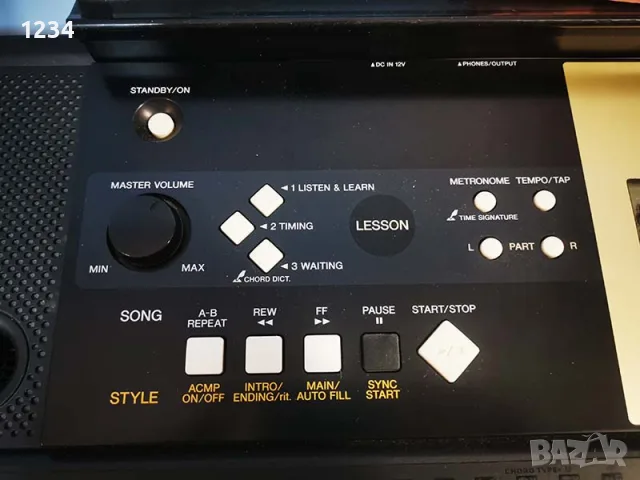 синтезатор клавир YAMAHA YPT-220 пиано с 5 октави в отлично състояние, снимка 5 - Синтезатори - 56055809