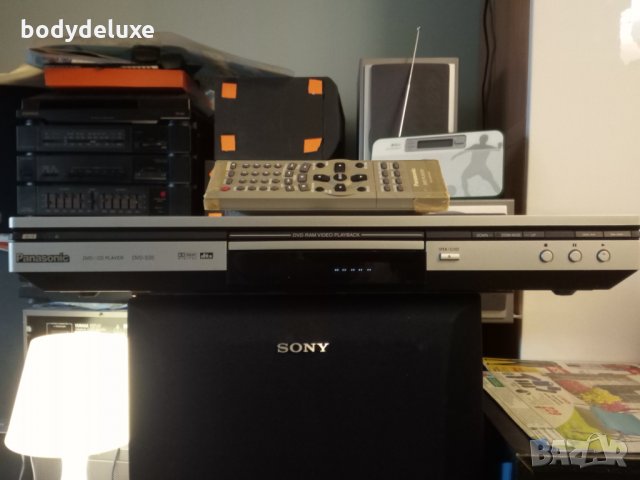 Panasonic DVD-S35 компакт диск DVD плейър, снимка 3 - Плейъри, домашно кино, прожектори - 18588077