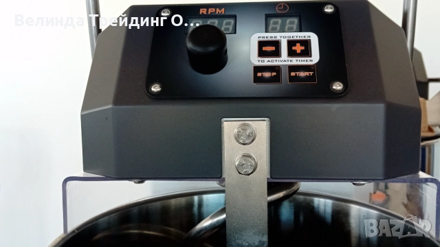 Настолен спирален миксер 10кг Conti Italy, със скоростен вариатор, снимка 3 - Друго търговско оборудване - 54132562