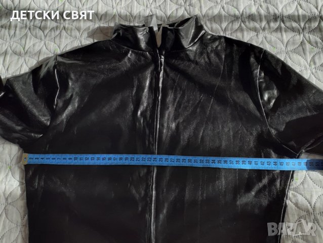 Еротичен дълъг  гащеризон / боди с кожен / лачен ефект , снимка 9 - Гащеризони - 42654365