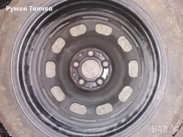 Гуми с джанти ,, Continental '' 195/50/15 .  Джантите са от Мерцедес. 4 бр. Много добро състояние., снимка 12 - Гуми и джанти - 41971057