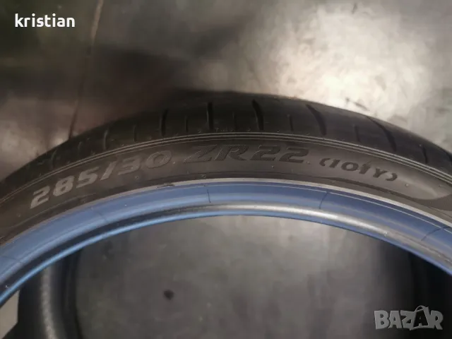 285 30 22 pirelli 4бр , снимка 5 - Гуми и джанти - 48637556