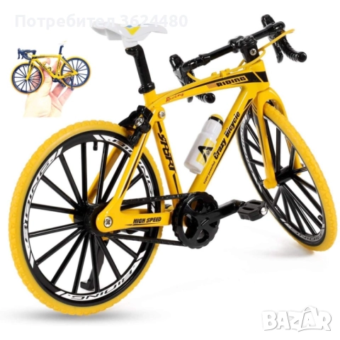 Колекционерски Модел Шосеен Велосипед 4748, снимка 8 - Декорация за дома - 52542228