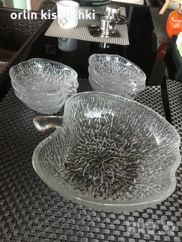 Стъклен сервиз, снимка 2 - Сервизи - 34902039