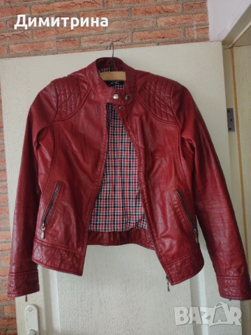 Кожено яке на известна Италианска марка  Froccella 