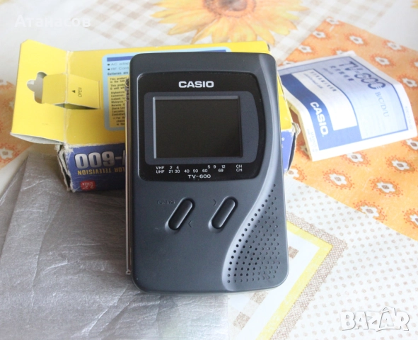 Малък джобен телевизор Casio LCD-Color Television, снимка 9 - Телевизори - 52434672