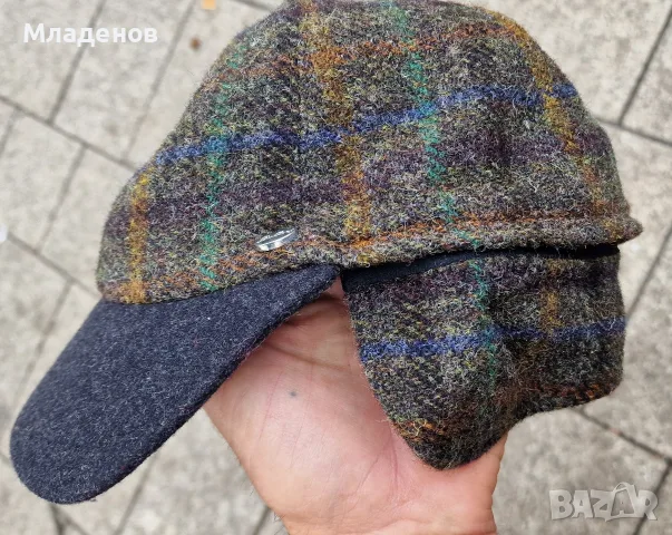 Зимна шапка Harris Tweed .
