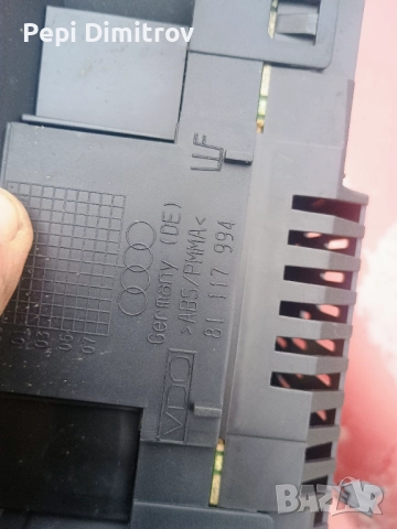 Audi A2, 2000.02 - 2005.08 Скоростомери - Кокпит - Инструмент за скоростомер 81117994, снимка 2 - Части - 51982806